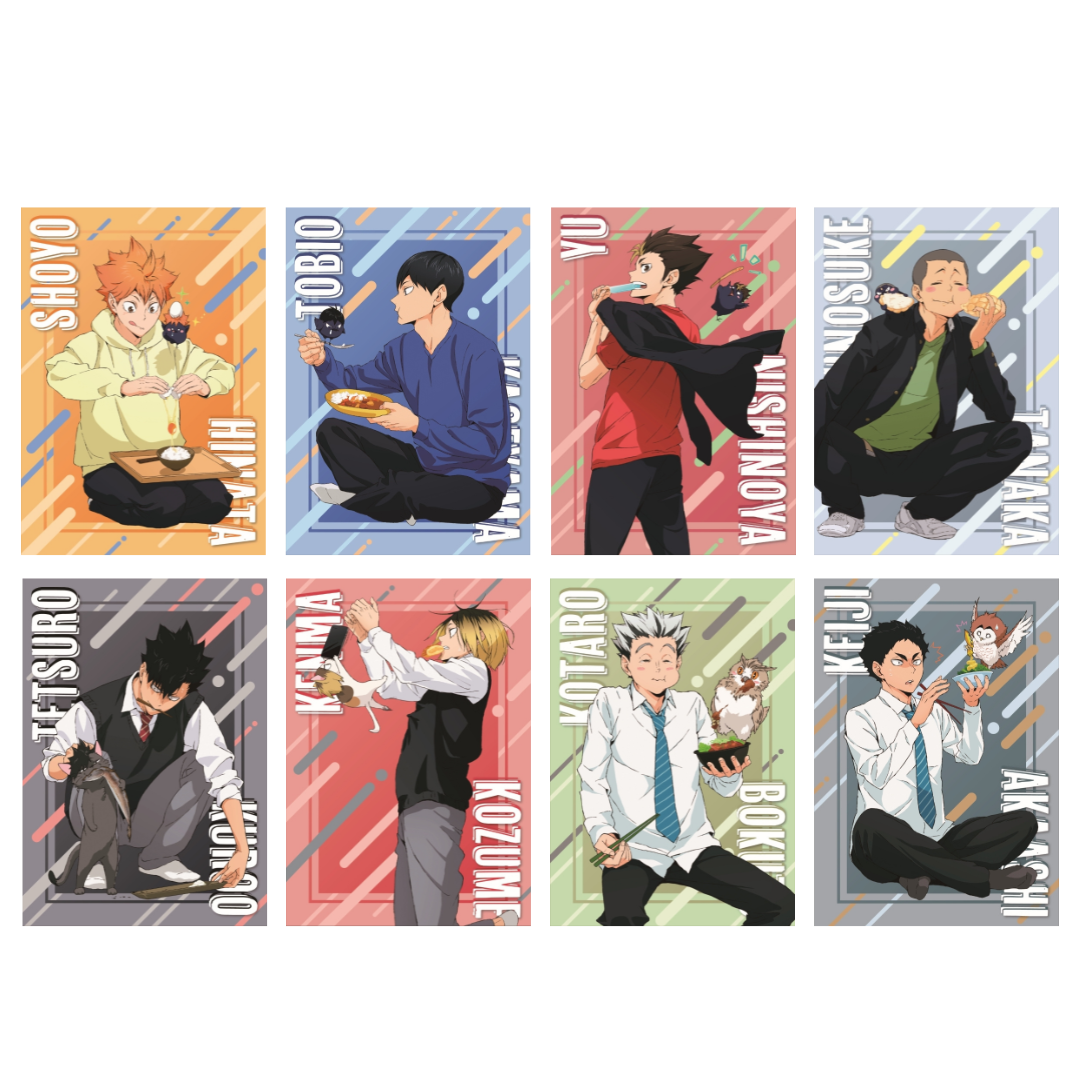 Haikyu!! 'Yummy' Mascot A5 Postcard (1 of 8 Types)