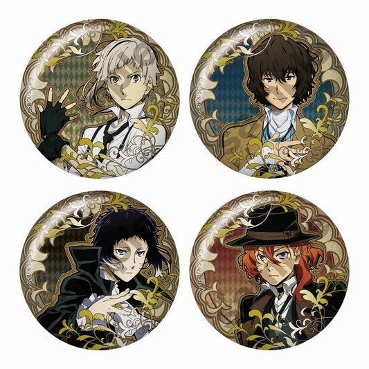 Bungo Stray Dogs Art Nouveau Can Badge (Random 1 of 4 Types)