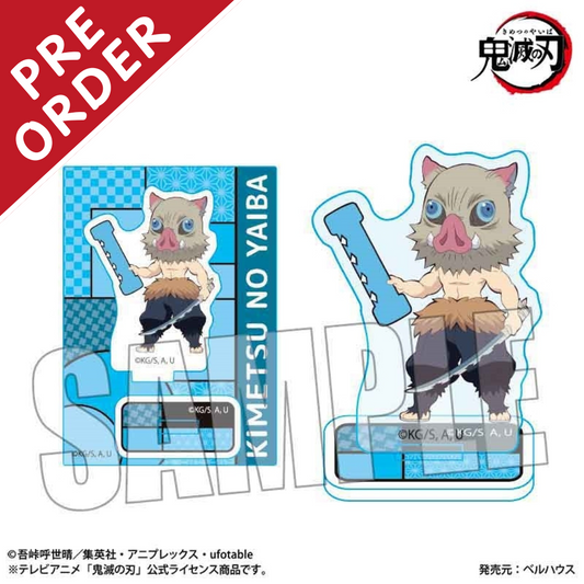 [PRE-ORDER] Demon Slayer Alphabet Series Mini Stand | Inosuke Hashibira