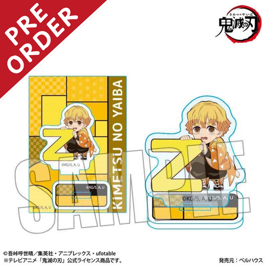 [PRE-ORDER] Demon Slayer Alphabet Series Mini Stand | Zenitsu Agatsuma