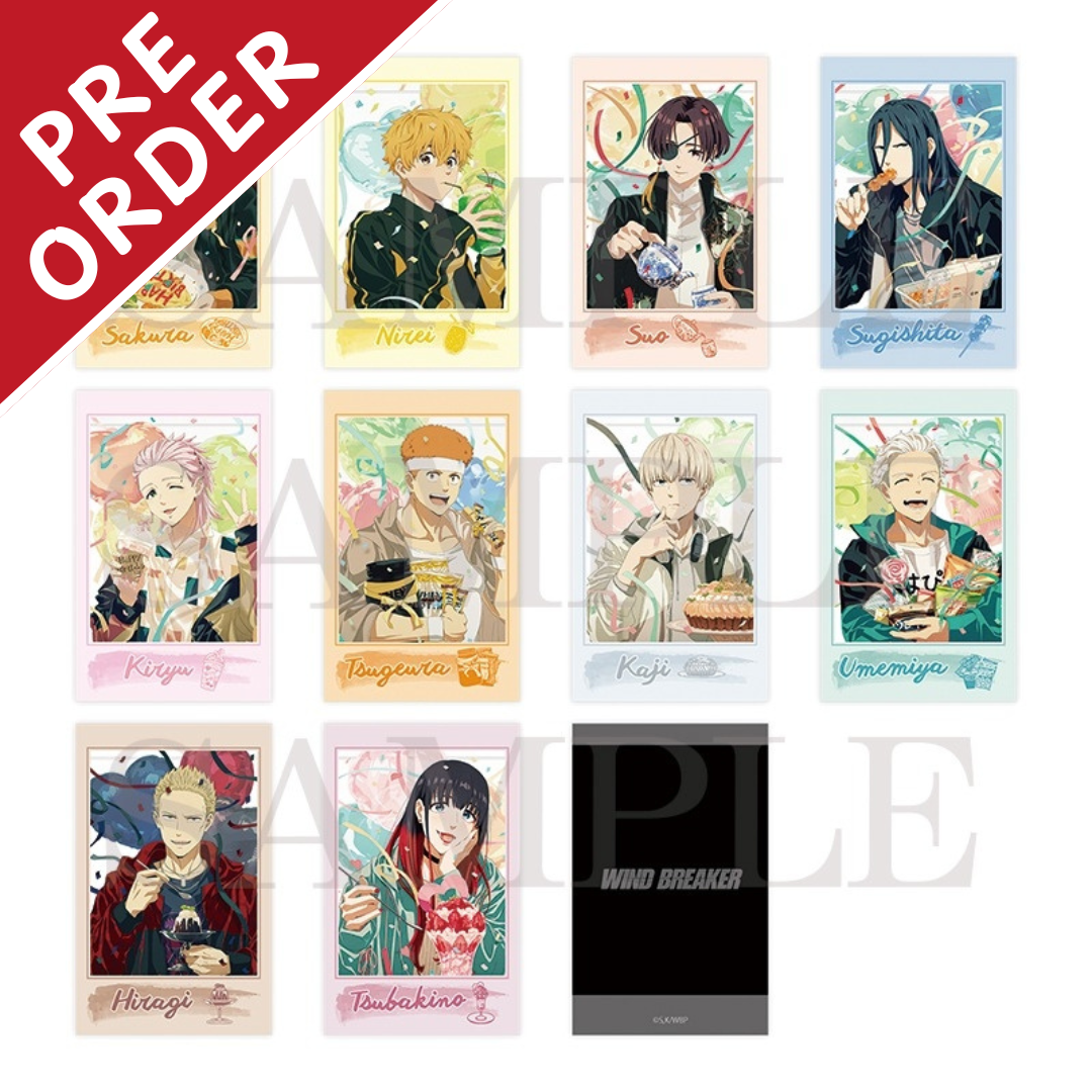 [PRE-ORDER] Wind Breaker Birthday Themed Photocard (Random 1 of 10 Types)