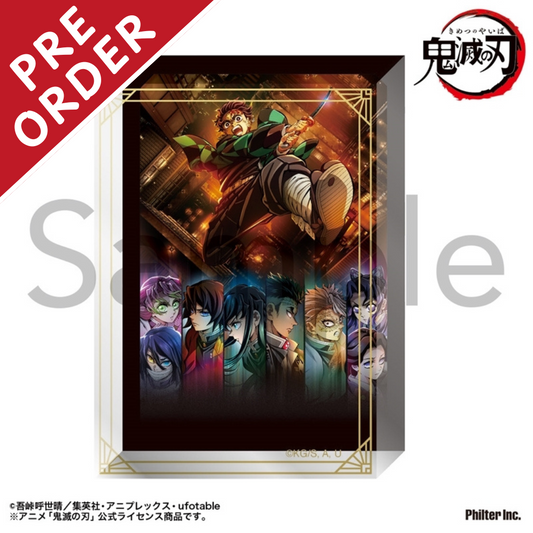 [PRE-ORDER] Demon Slayer Infinity Castle Arc Teaser Visual Acrylic Block