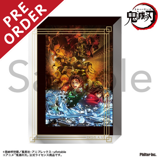 [PRE-ORDER] Demon Slayer Infinity Castle Arc Key Visual Acrylic Block