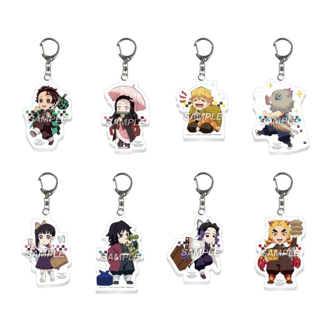 [PRE-ORDER] Demon Slayer Mission Acrylic Keychain (Random 1 of 8 Types)