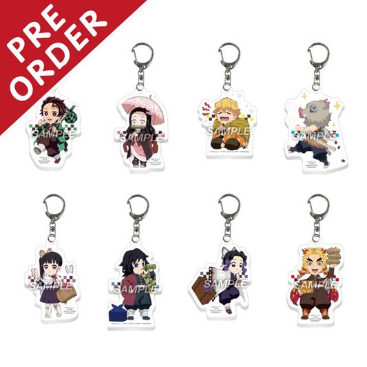 [PRE-ORDER] Demon Slayer Mission Acrylic Keychain (Random 1 of 8 Types)