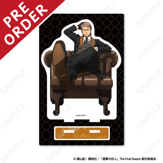 [PRE-ORDER] Attack on Titan Chair Acrylic Stand | Jean Kirstein