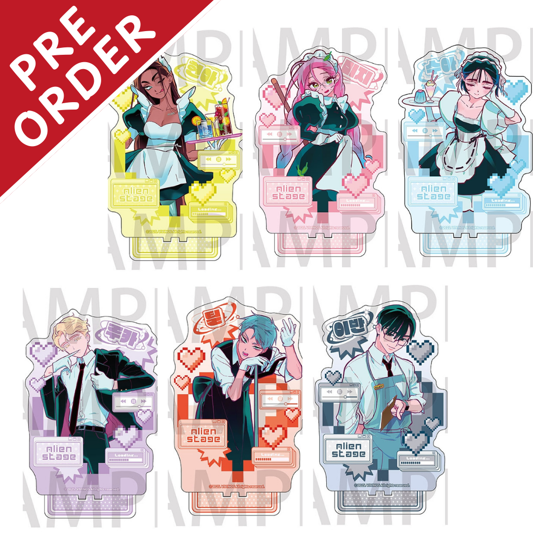 [PRE-ORDER] ALIEN STAGE IPSTAR Cafe Acrylic Stand (1 of 6 Types) – Dear ...
