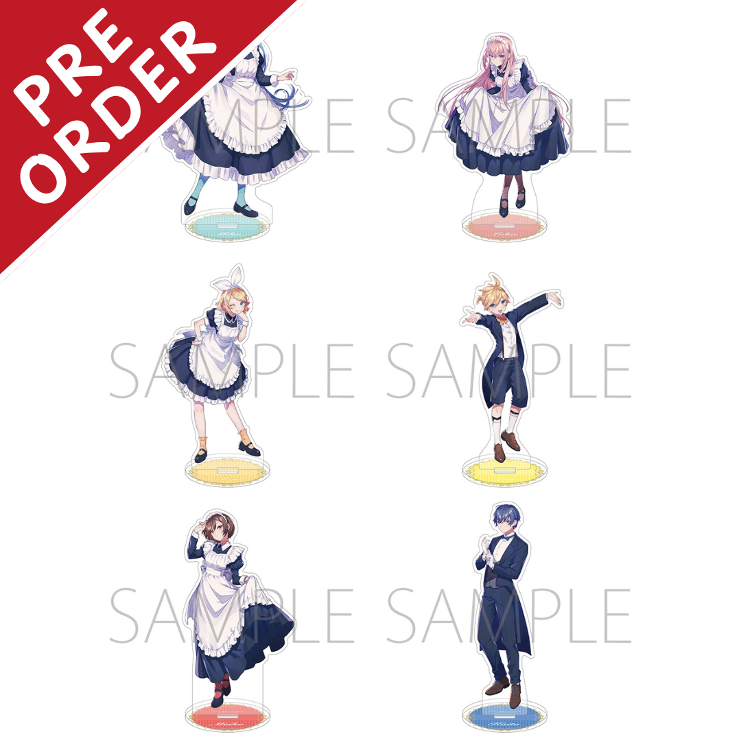 [PRE-ORDER] Hatsune Miku Maid and Butler Themed Acrylic Stand (1 of 6 Types)