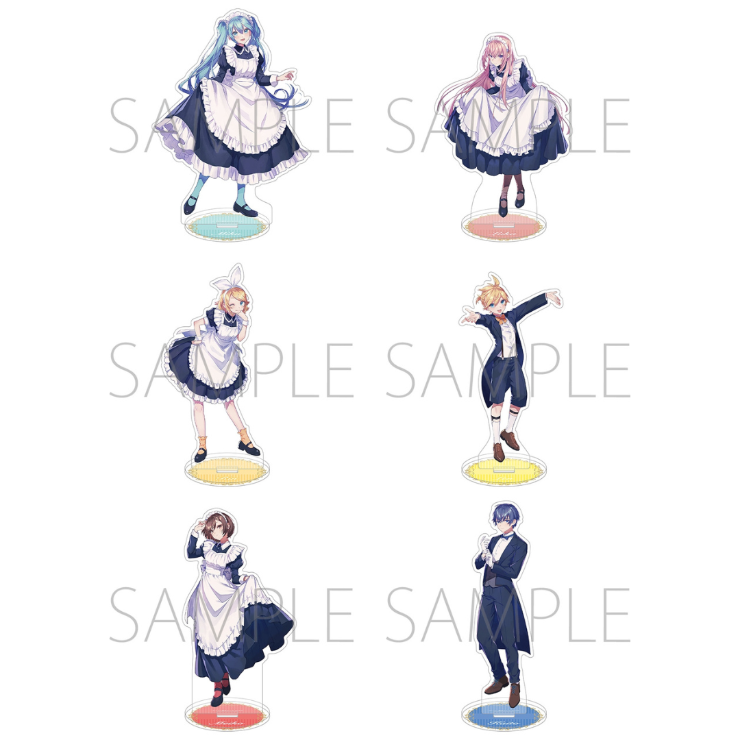 [PRE-ORDER] Hatsune Miku Maid and Butler Themed Acrylic Stand (1 of 6 Types)