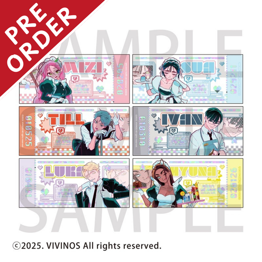 [PRE-ORDER] ALIEN STAGE IPSTAR Cafe Foil Ticket (Random 1 of 6 Types)