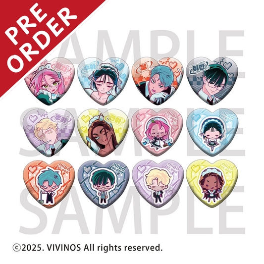 [PRE-ORDER] ALIEN STAGE IPSTAR Cafe Heart-Shaped Badge (Random 1 of 12 Types)
