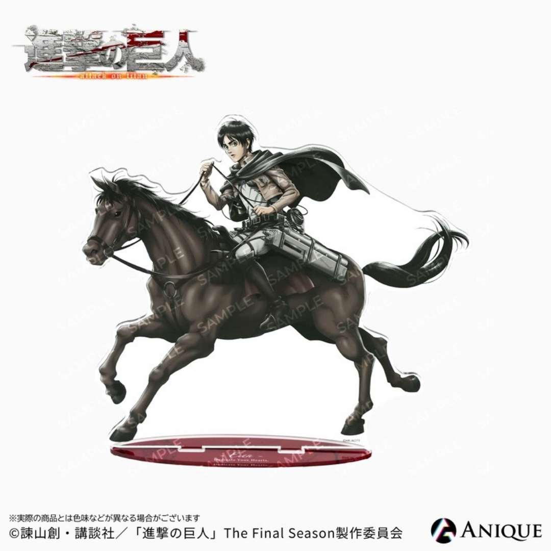 [PRE-ORDER] Attack on Titan Connectable Large Acrylic Stand | Eren