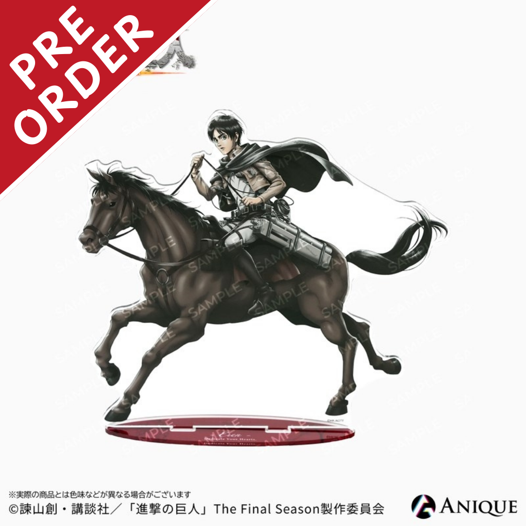 [PRE-ORDER] Attack on Titan Connectable Large Acrylic Stand | Eren