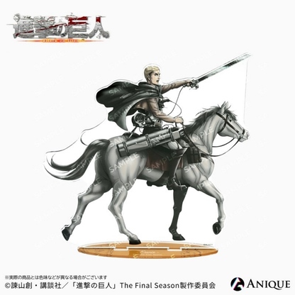 [PRE-ORDER] Attack on Titan Connectable Large Acrylic Stand | Erwin