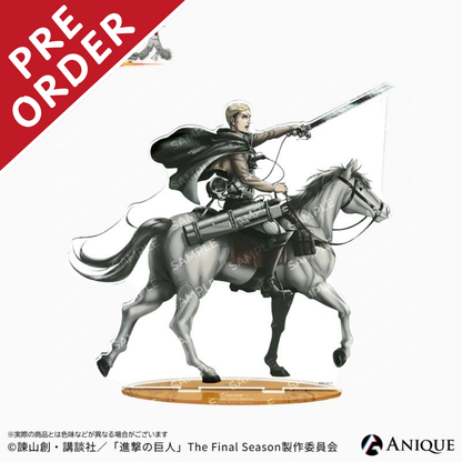 [PRE-ORDER] Attack on Titan Connectable Large Acrylic Stand | Erwin