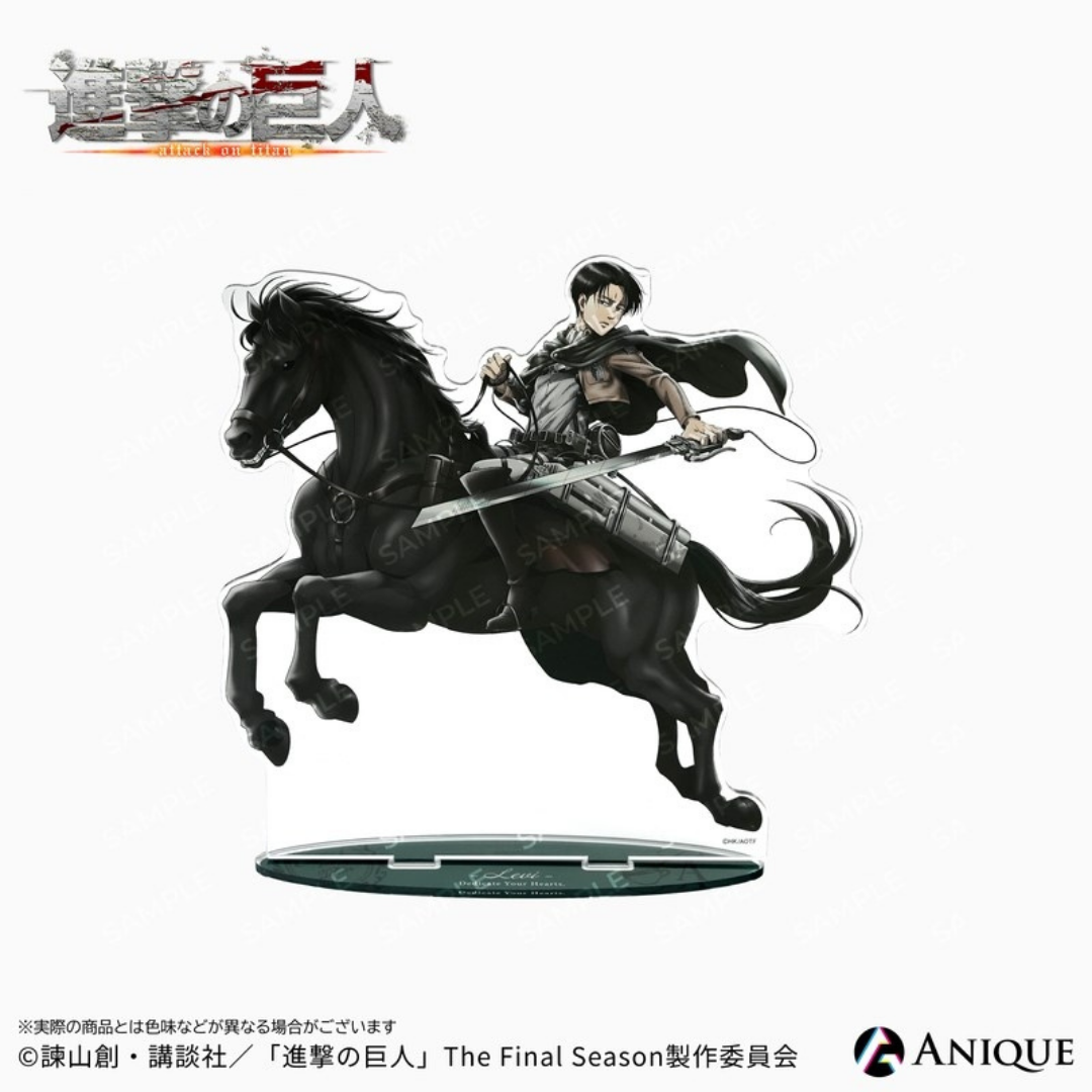 [PRE-ORDER] Attack on Titan Connectable Large Acrylic Stand | Levi