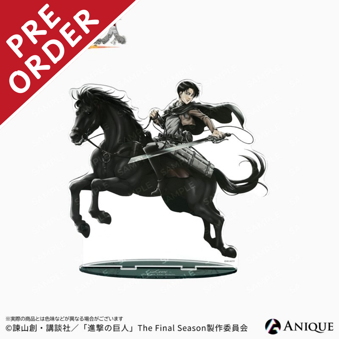 [PRE-ORDER] Attack on Titan Connectable Large Acrylic Stand | Levi