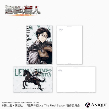 [PRE-ORDER] Attack on Titan Horseback Postcard Set | Levi