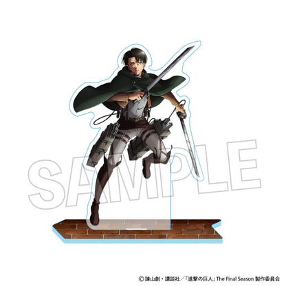 [PRE-ORDER] Attack on Titan Connectable Acrylic Stand | Levi Ackerman