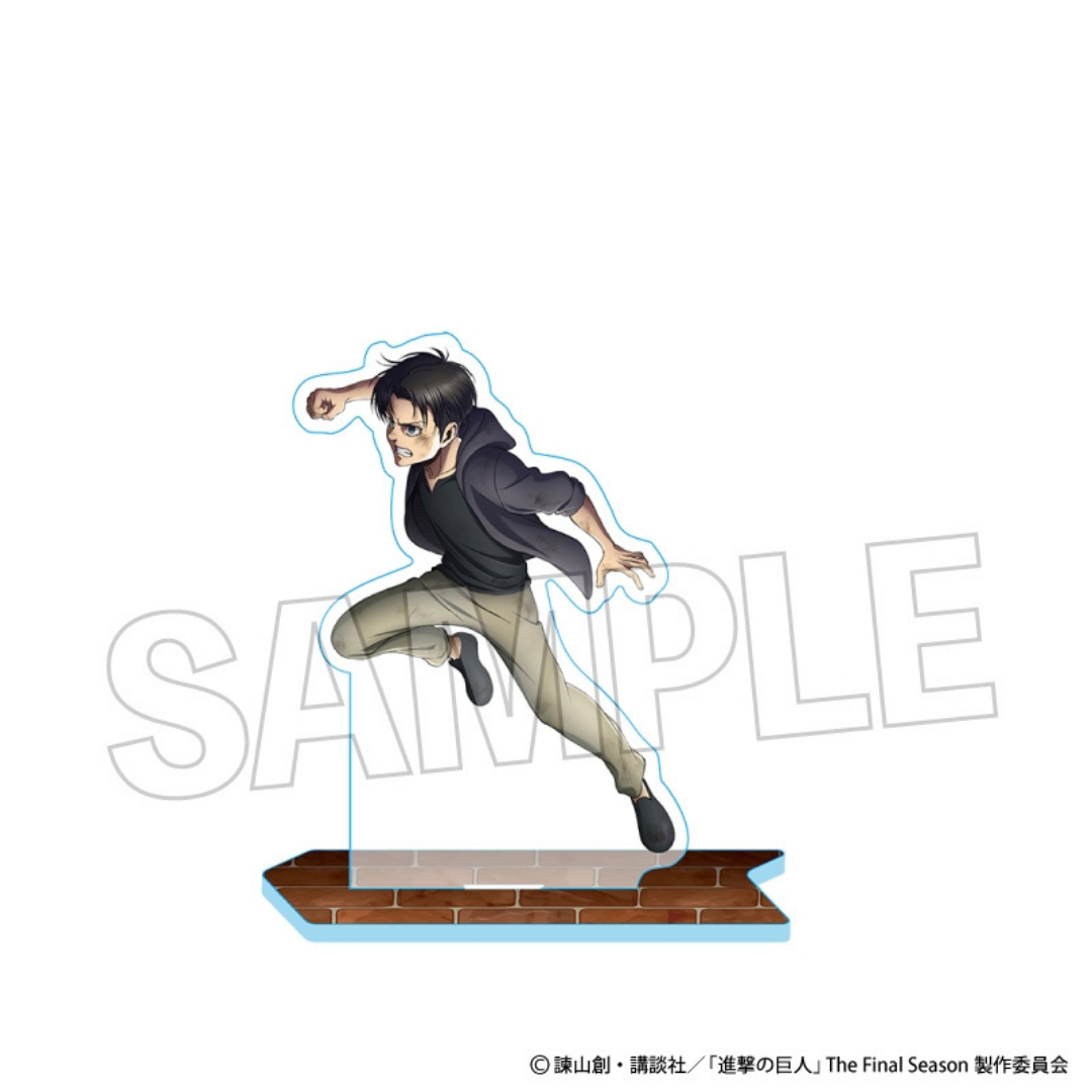 [PRE-ORDER] Attack on Titan Connectable Acrylic Stand | Levi Ackerman Child Ver.