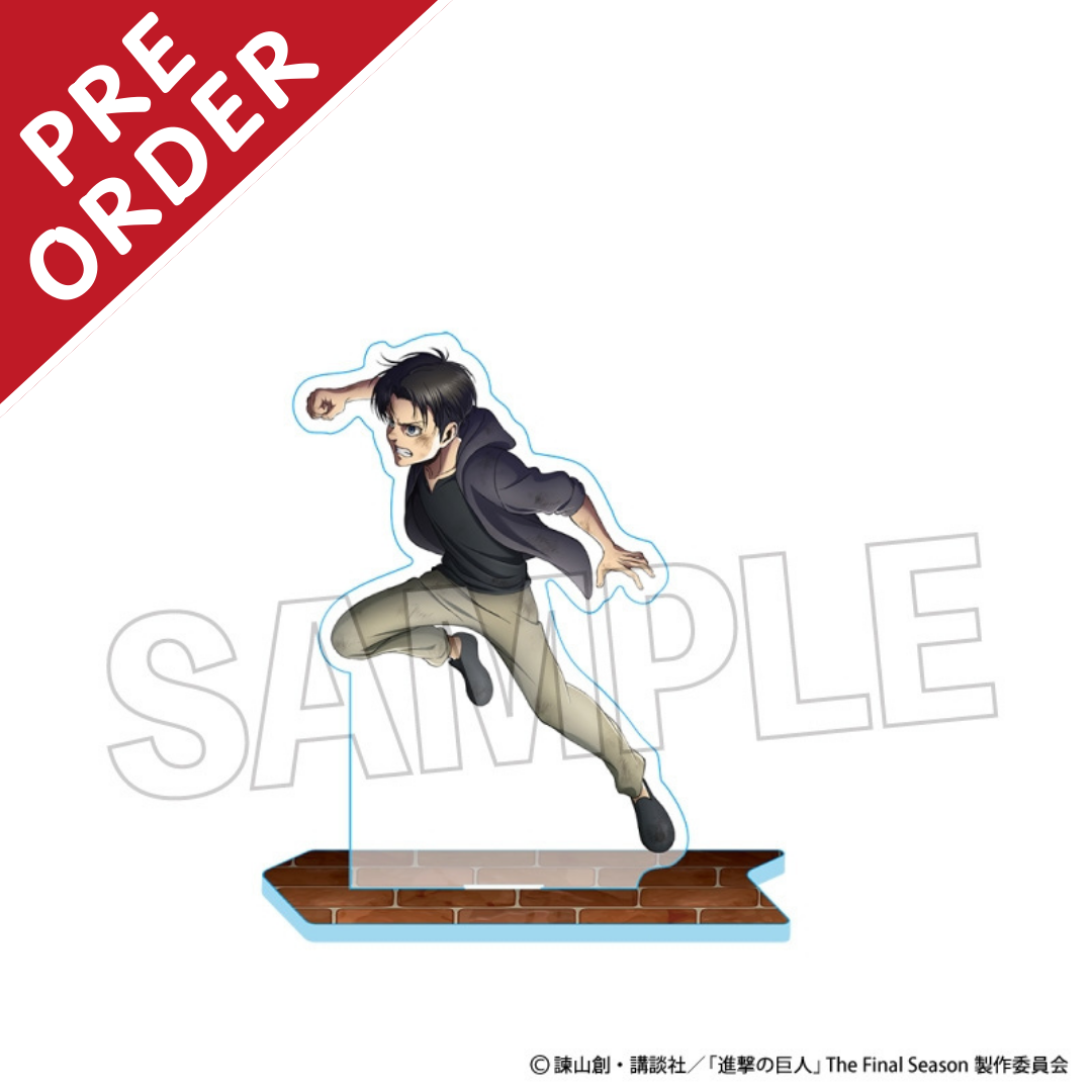 [PRE-ORDER] Attack on Titan Connectable Acrylic Stand | Levi Ackerman Child Ver.