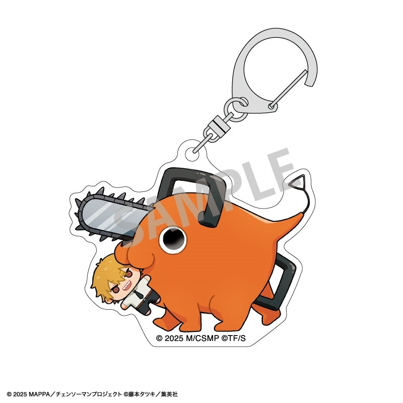 [PRE-ORDER] Chainsaw Man: Reze Arc Pochita Acrylic Keychain (Random 1 of 6 Types)