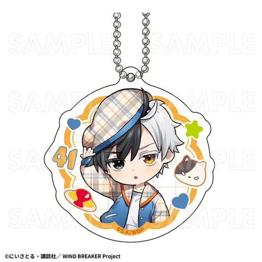 Wind Breaker Sailor Themed Acrylic Keychain | Haruka Sakura