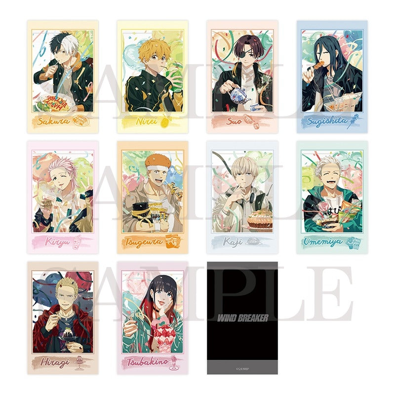 [PRE-ORDER] Wind Breaker Birthday Themed Photocard (Random 1 of 10 Types)