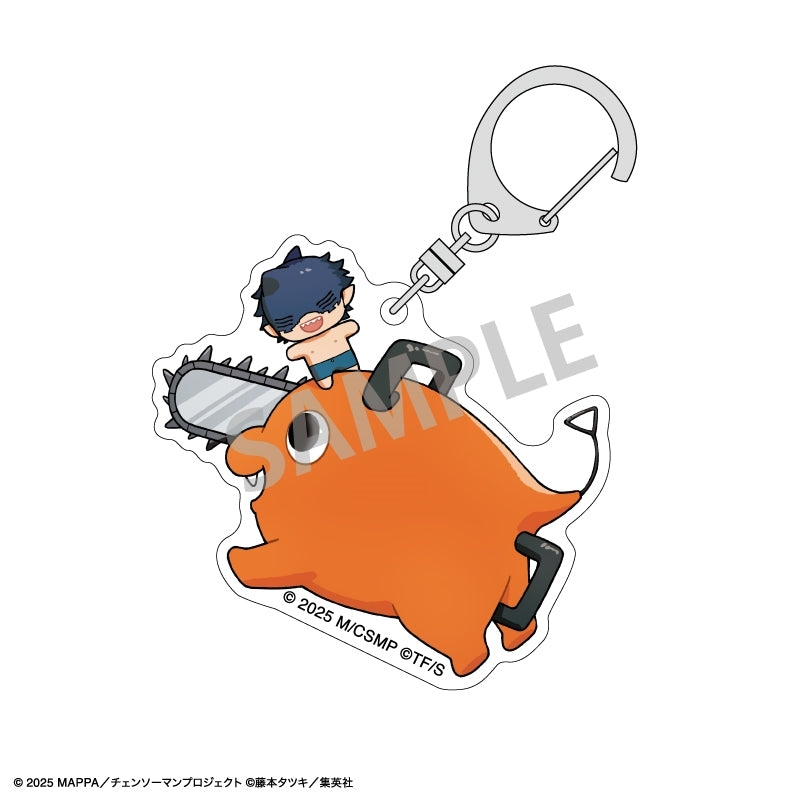 [PRE-ORDER] Chainsaw Man: Reze Arc Pochita Acrylic Keychain (Random 1 of 6 Types)