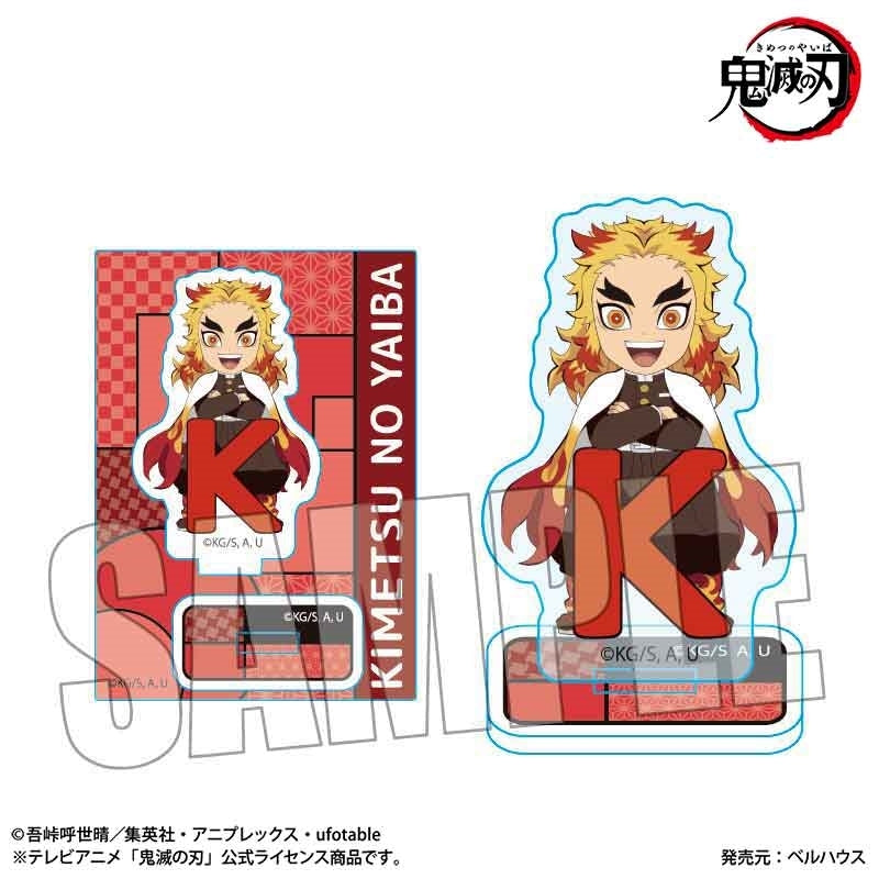 [PRE-ORDER] Demon Slayer Alphabet Series Mini Stand | Kyojuro Rengoku